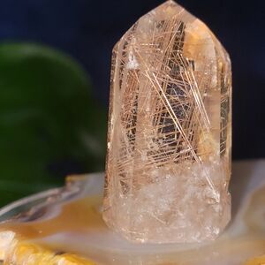 Rare Pink Rutile Quartz Tower ✨️Collectors Choice✨️